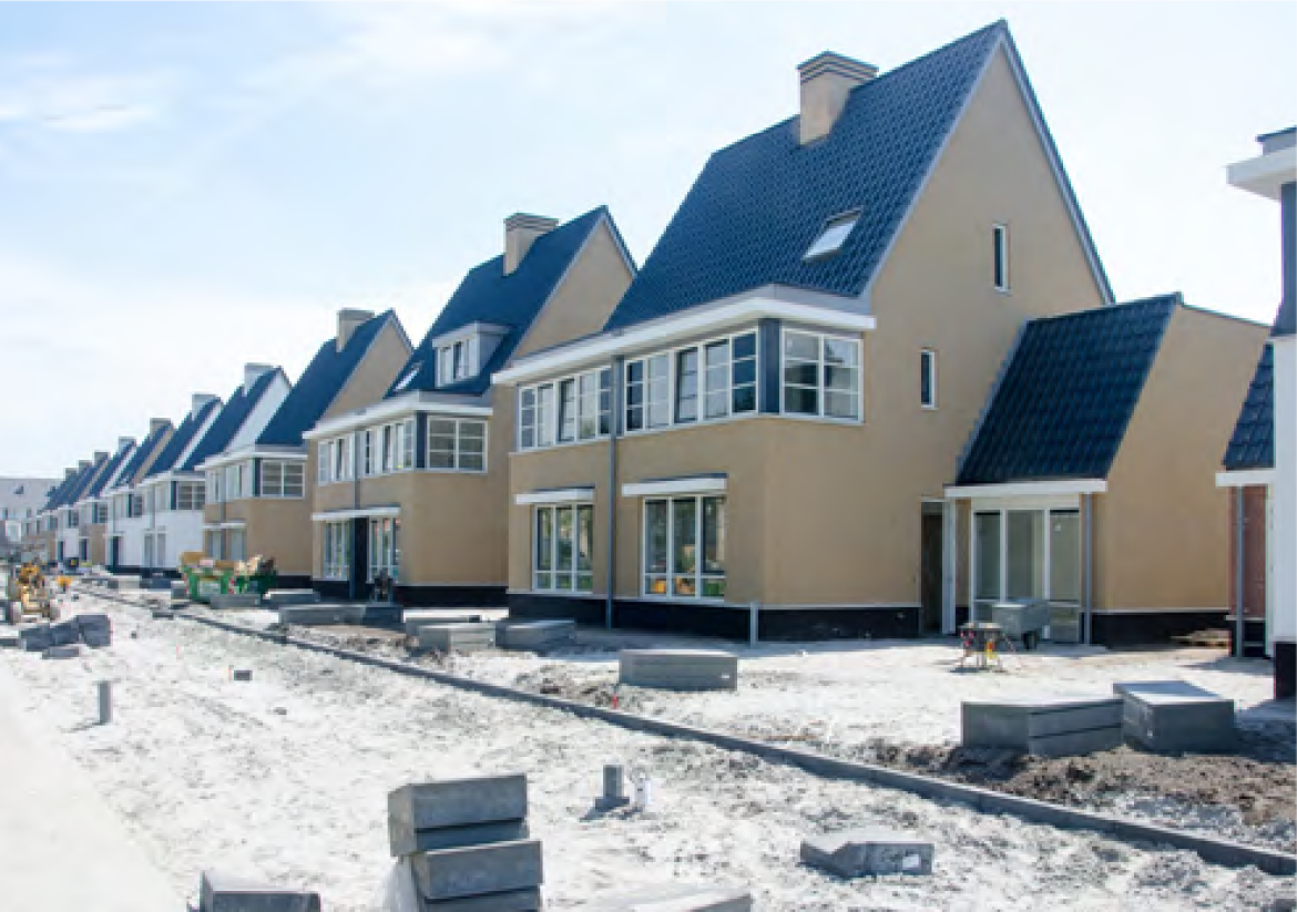 Zowel voor nieuwe woningen